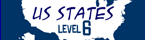 Advanced 50 states - usa map game Level 6