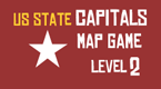 USA State Capitals Game Level 2