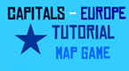 Capitals of Europe tutorial - Level 1