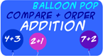 addition - balloon pop 