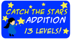 catch the stars - addition math game