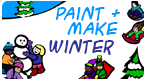 winter paint and makes