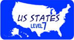 50 states - usa map game Level 5